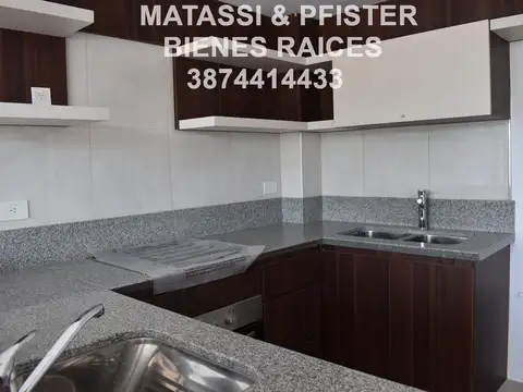 Departamento 3 ambientes con 2 baños