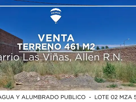 LOTE EN VENTA ALLEN
