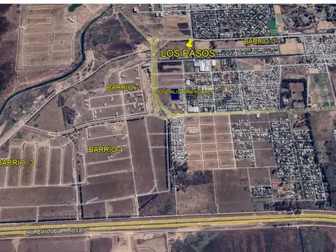 Barrio LOS PASOS  - Terrenos desde  US$ 68.000 con cuota de obra Pagada