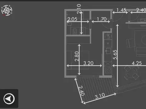 Departamento en Venta con 1 cocheras
