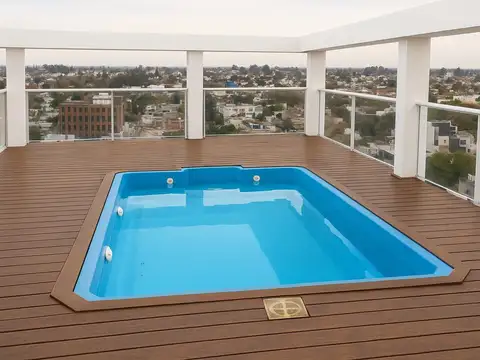 Departamento con amenities frente a la Cañada al 1100