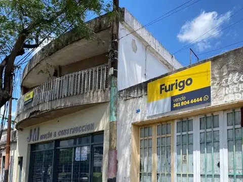 Salón comercial y vivienda en Rosario
