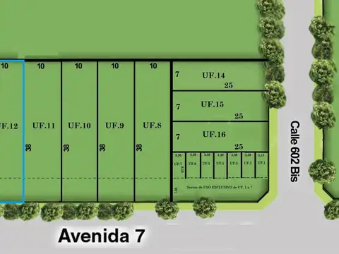 7y602 Bis (La Aurora) PH Mza.76-L.1A  (UF.12)