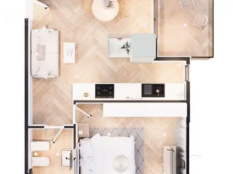 Departamento en Venta de 2 ambientes