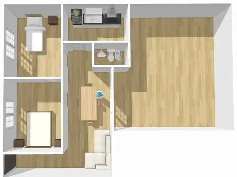 Casa en venta en Mercedes con dos dormitorios, luminosa y excelente ubicación