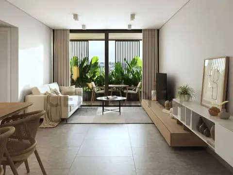 Departamento 3 ambientes con 2 baños