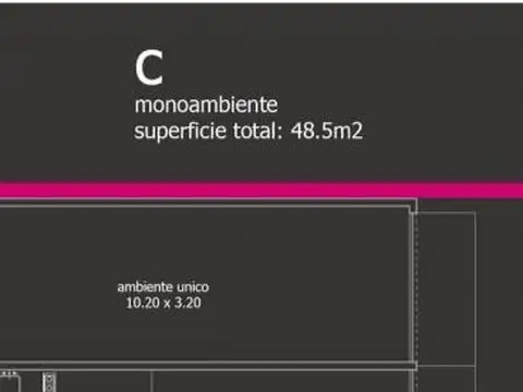 Departamento en Venta de Monoambiente