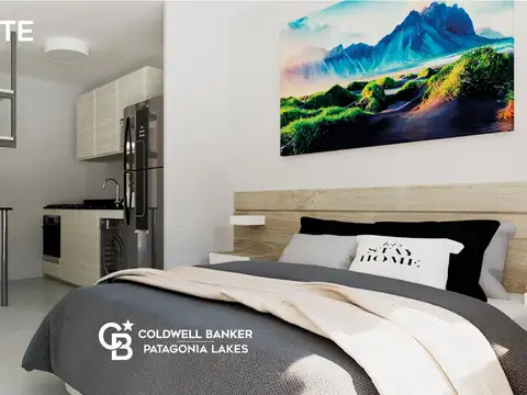 Departamento Monoambiente con 1 baño