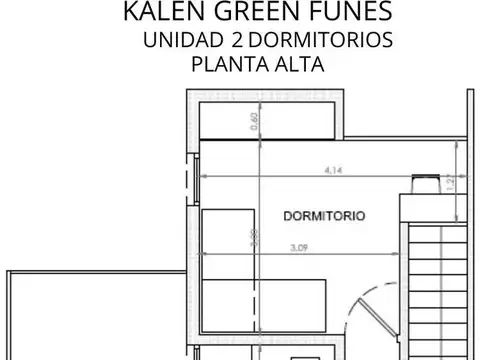 Casa 3 ambientes con 1 baño