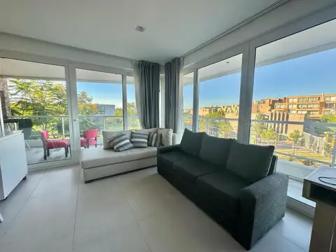 Alquiler 2 ambientes amoblado en Castaños Nordelta