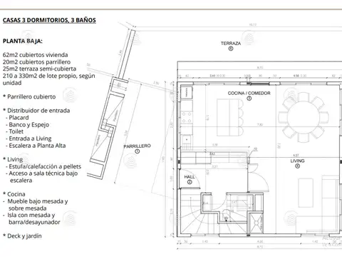 Venta casa 3 dormitorios. La barra, Punta del Este.