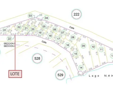 Terreno en Venta de 751,0 m2