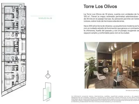 3 amb. POZO T. LOS OLIVOS CANVAS Barracas c/pasaje comercial