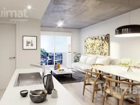 Departamento en Venta de 1 dormitorio