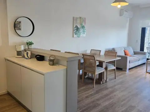 Departamento 2 ambientes con 2 baños