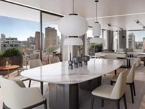 Venta de Piso de 5 ambientes, con 1 master suite con doble vestido y 3 dormitorios en suite, con dob