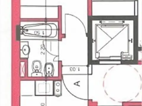 Departamento en Venta en Boedo, USD 105.000