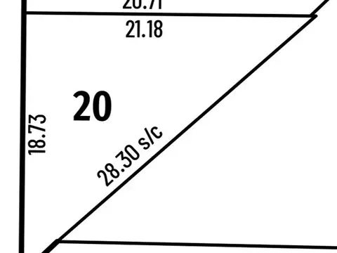 Casa 4 ambientes con 1 baño