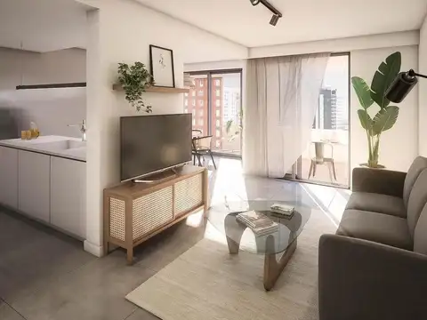 Departamento 3 ambientes con 2 baños