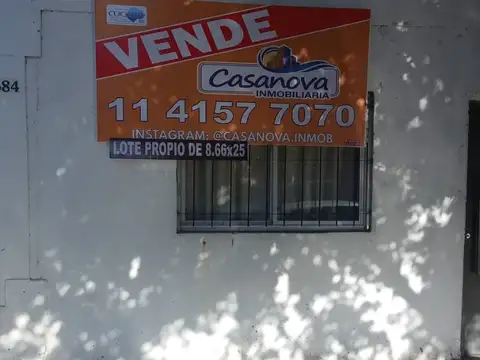 Lote Propio De 8.66 X 24.71 En Villa Devoto Ideal Desarrolladores