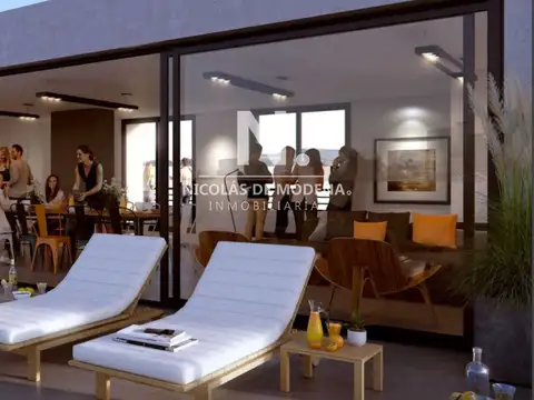 Monoambiente con Garage en Pocitos, Con Rente. - Montevideo.