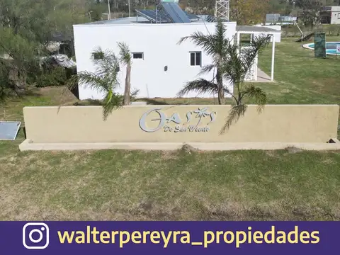 TERRENO LOTE FINANCIADO EN "OASIS DE SAN VICENTE"