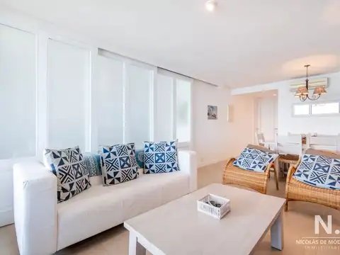 Departamento acogedor muy iluminado