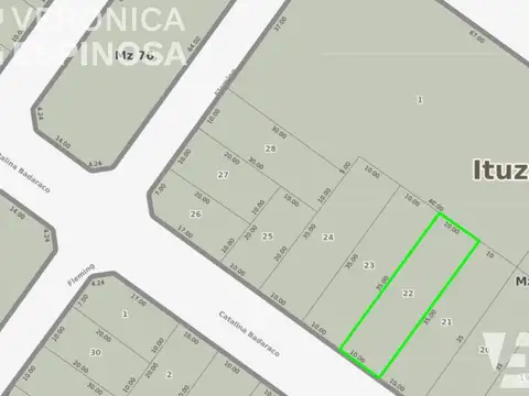 Lote en venta en Ituzaingo