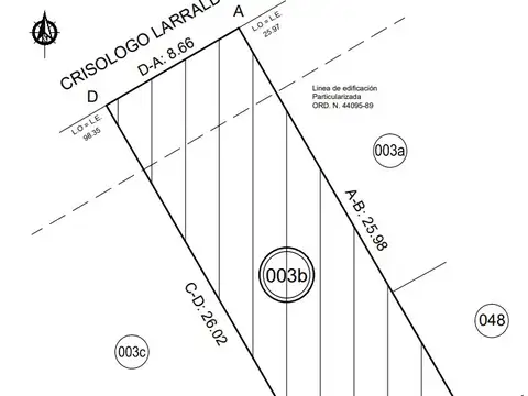 Terreno en Venta de 230,0 m2