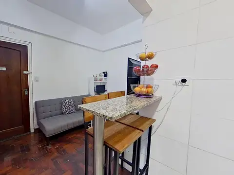 Departamento 2 ambientes con 1 baño