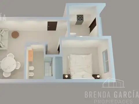 Departamento en Venta con 1 cocheras