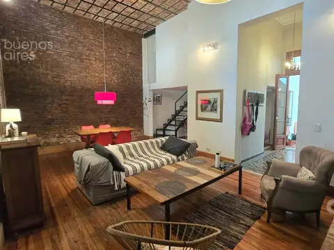 Departamento 3 ambientes con patio San Telmo