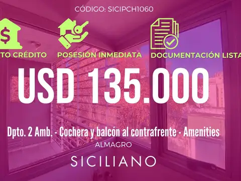 Departamento en Almagro