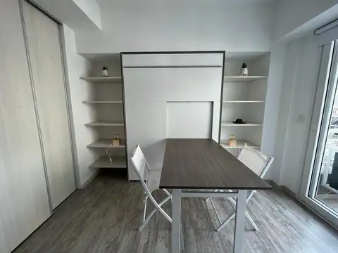 Departamento monoambiente alquiler temporario-Flores