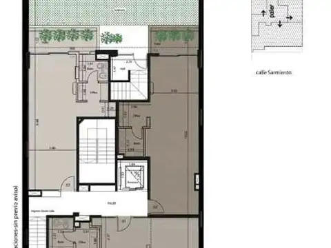 Sarmiento  1200  - Piso 1º Dpto 02
