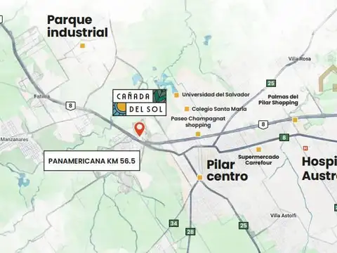 Departamento en Venta en La cañada de Pilar, USD 130.725