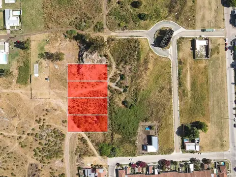 Lotes en venta contiguos, zona Calvario, Tandil