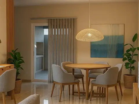 Casa 3 ambientes con 1 baño