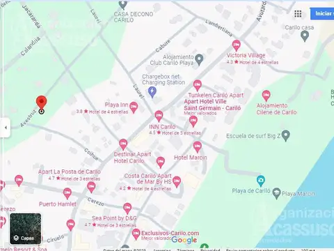 Terreno en Venta en Carilo, USD 290.000