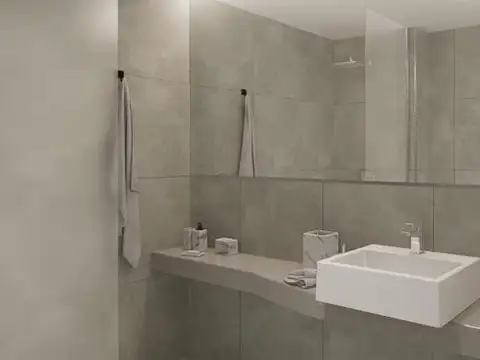 Departamento 2 ambientes con 1 baño