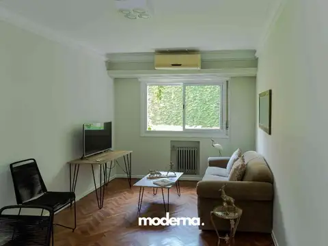 Venta departamento en Recoleta de 3 ambientes - Primer piso muy luminoso contrafrente