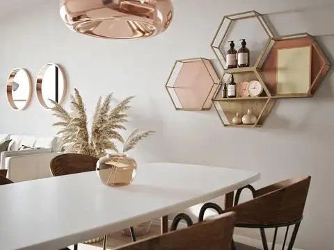 Departamento 3 ambientes con 2 baños