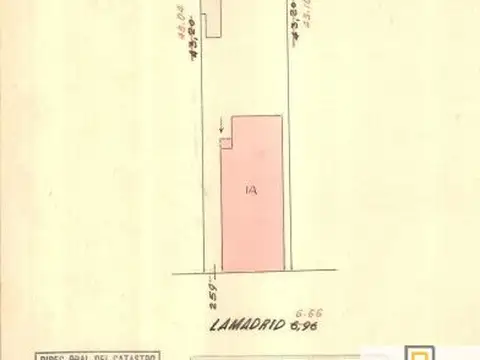 Terreno en Venta 670  mts Fondo