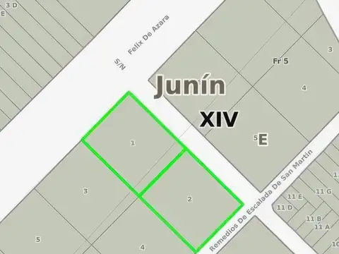 Terreno en Venta en Junin, USD 90.000