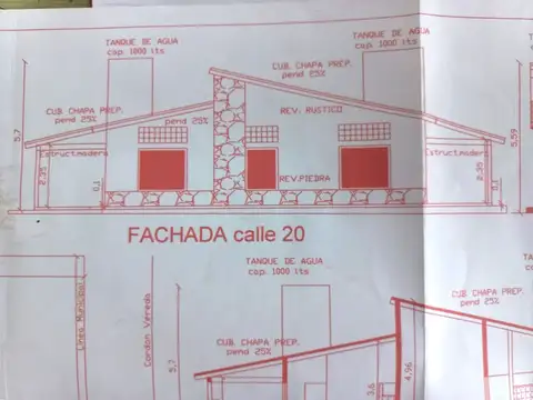 2 casas a terminar con excelente vista a las sierras.