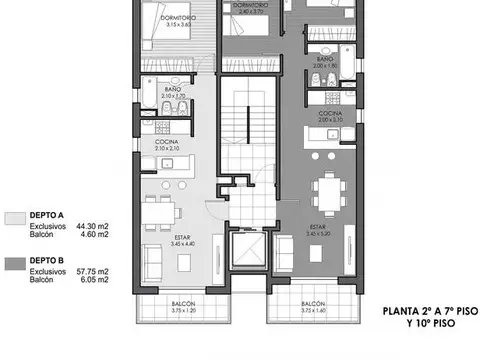 Departamento en Venta en Echesortu, USD 84.000
