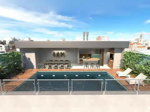 Venta Monoambiente con balcón, Amenities.