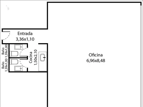 Oficina en Alquiler A Estrenar