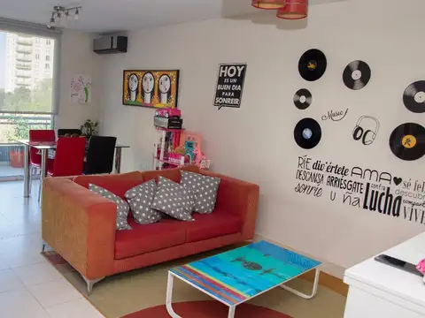 Departamento 2 ambientes con 1 baño