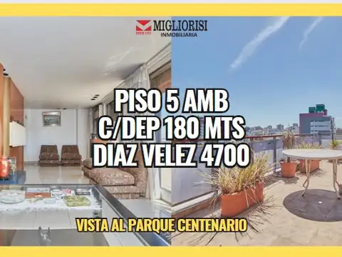 Departamento de 5 ambientes en Venta en Caballito